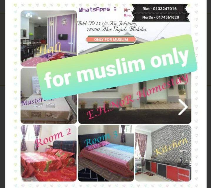 Nor Su Homestay Alor Gajah Buitenkant foto